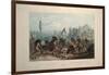 Bison Dance of the Mandan Indians-Karl Bodmer-Framed Giclee Print