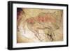 Bison from the Caves at Altamira, circa 15000 BC (Wall Painting)-null-Framed Giclee Print