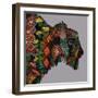 Bison Heather-Sharon Turner-Framed Art Print