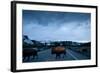 Bison Herd, Yellowstone National Park, Wyoming-Paul Souders-Framed Photographic Print