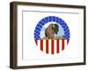 Bison Image w Calf-Jonathan Mandell-Framed Giclee Print