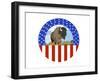 Bison Image w Calf-Jonathan Mandell-Framed Giclee Print