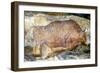 Bison in Font De Gaume, c.25,000 B.C.-Prehistoric-Framed Photographic Print