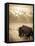 Bison in Grand Teton National Park Wyoming-Justin Bailie-Framed Stretched Canvas