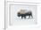 Bison in snow, Yellowstone National Park, Wyoming-Art Wolfe-Framed Giclee Print