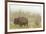 Bison in Theodore Roosevelt National Park, North Dakota, Usa-Chuck Haney-Framed Photographic Print