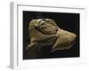 Bison Licking Its Back, Bone Figure from La Madeleine, Dordogne, France-null-Framed Giclee Print