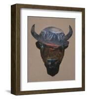 Bison Peak-Davies Babies-Framed Art Print