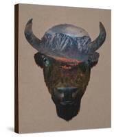 Bison Peak-Davies Babies-Stretched Canvas