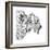 Bison (Variant 1)-Sharon Turner-Framed Art Print