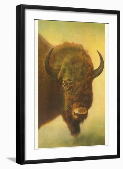 Bison, Yellowstone National Park-null-Framed Art Print