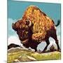 Bison-English School-Mounted Giclee Print