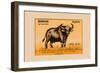 Bison-null-Framed Art Print