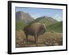 Bison-Robert Wavra-Framed Giclee Print