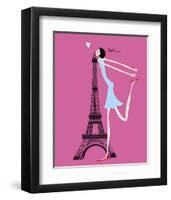 Bisou-Emmanuelle Teyras-Framed Art Print