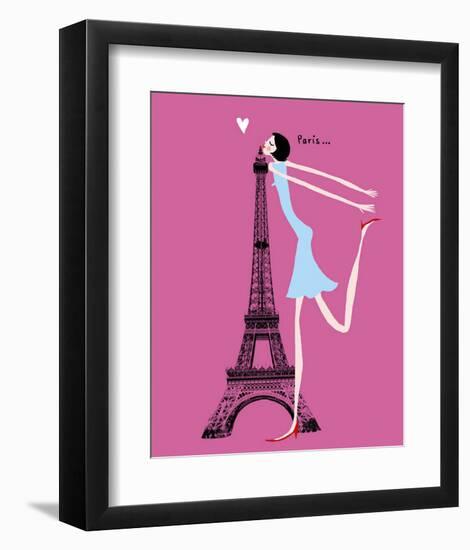 Bisou-Emmanuelle Teyras-Framed Art Print