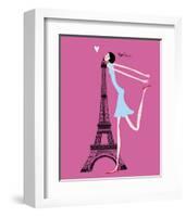 Bisou-Emmanuelle Teyras-Framed Art Print