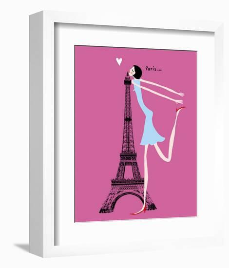 Bisou-Emmanuelle Teyras-Framed Art Print