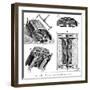 Bissell Carpet Sweeper, American, C1887-null-Framed Giclee Print