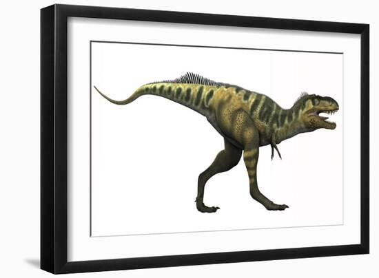 Bistahieversor Dinosaur-Stocktrek Images-Framed Art Print