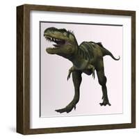 Bistahieversor Sealeyi Dinosaur of the Cretaceous Period-null-Framed Art Print