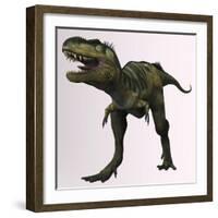 Bistahieversor Sealeyi Dinosaur of the Cretaceous Period-null-Framed Art Print