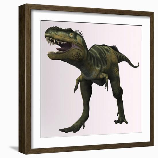 Bistahieversor Sealeyi Dinosaur of the Cretaceous Period-null-Framed Art Print