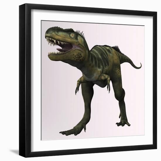 Bistahieversor Sealeyi Dinosaur of the Cretaceous Period-null-Framed Art Print