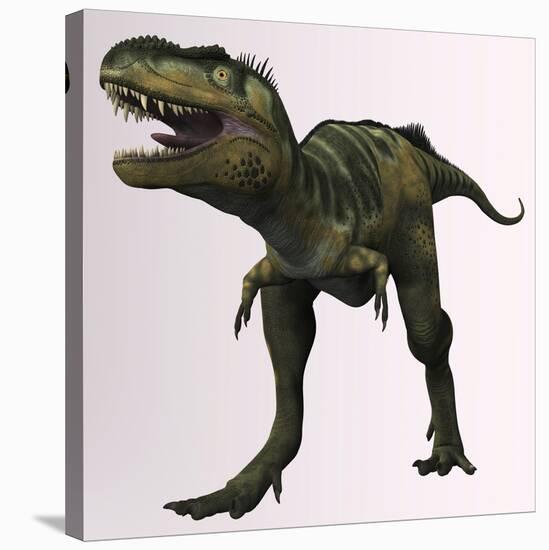 Bistahieversor Sealeyi Dinosaur of the Cretaceous Period-null-Stretched Canvas