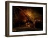 Bistahieversor Was a Tyrannosaurid Dinosaur from the Late Cretaceous Period-null-Framed Art Print