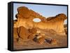 Bisti Arch, Bisti Wilderness, New Mexico, United States of America, North America-James Hager-Framed Stretched Canvas