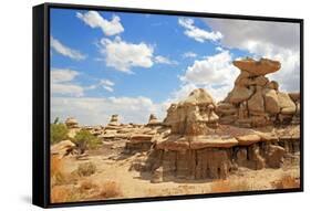 Bisti Badlands-AndamanSE-Framed Stretched Canvas