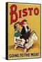 Bisto the Bisto Kids Bisto Gravy, Going to the Meat-null-Framed Stretched Canvas