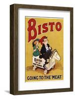 Bisto the Bisto Kids Bisto Gravy, Going to the Meat-null-Framed Photographic Print