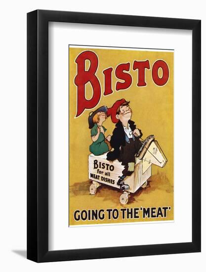 Bisto the Bisto Kids Bisto Gravy, Going to the Meat-null-Framed Photographic Print