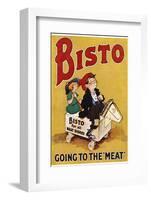 Bisto the Bisto Kids Bisto Gravy, Going to the Meat-null-Framed Photographic Print