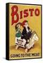 Bisto the Bisto Kids Bisto Gravy, Going to the Meat-null-Framed Stretched Canvas