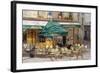 Bistro and Brasserie Le Reveil Bastille-Cora Niele-Framed Giclee Print