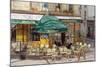 Bistro and Brasserie Le Reveil Bastille-Cora Niele-Mounted Giclee Print
