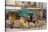 Bistro and Brasserie Le Reveil Bastille-Cora Niele-Stretched Canvas