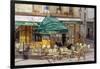 Bistro and Brasserie Le Reveil Bastille-Cora Niele-Framed Giclee Print