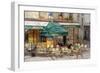 Bistro and Brasserie Le Reveil Bastille-Cora Niele-Framed Giclee Print