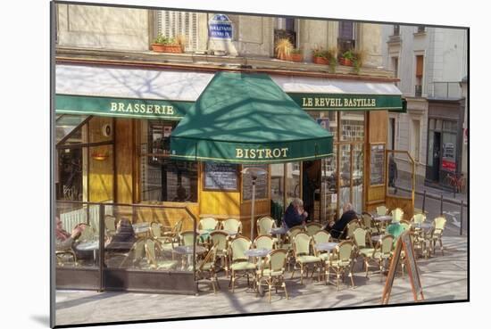 Bistro and Brasserie Le Reveil Bastille-Cora Niele-Mounted Giclee Print