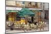 Bistro and Brasserie Le Reveil Bastille-Cora Niele-Mounted Giclee Print