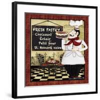 Bistro Chef-B--Jean Plout-Framed Giclee Print