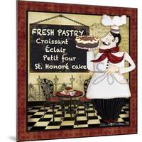 Bistro Chef-B--Jean Plout-Mounted Giclee Print