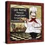 Bistro Chef-C-Jean Plout-Stretched Canvas