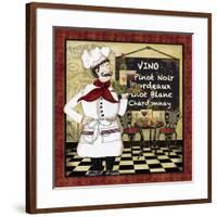 Bistro Chef-D-Jean Plout-Framed Giclee Print