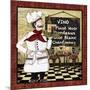 Bistro Chef-D-Jean Plout-Mounted Giclee Print
