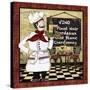 Bistro Chef-D-Jean Plout-Stretched Canvas